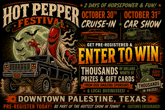 Hot Pepper Festival Car Show Registration