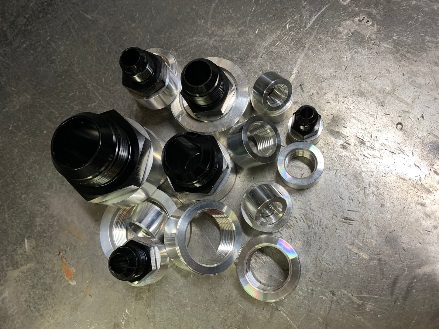 SAE ORB Weld On Bungs Aluminum