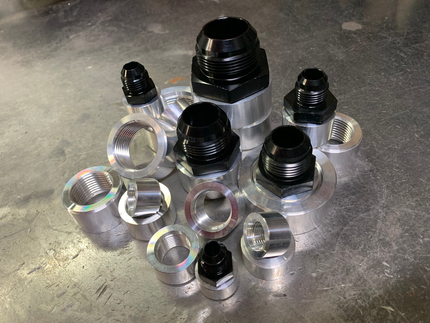 SAE ORB Weld On Bungs Aluminum