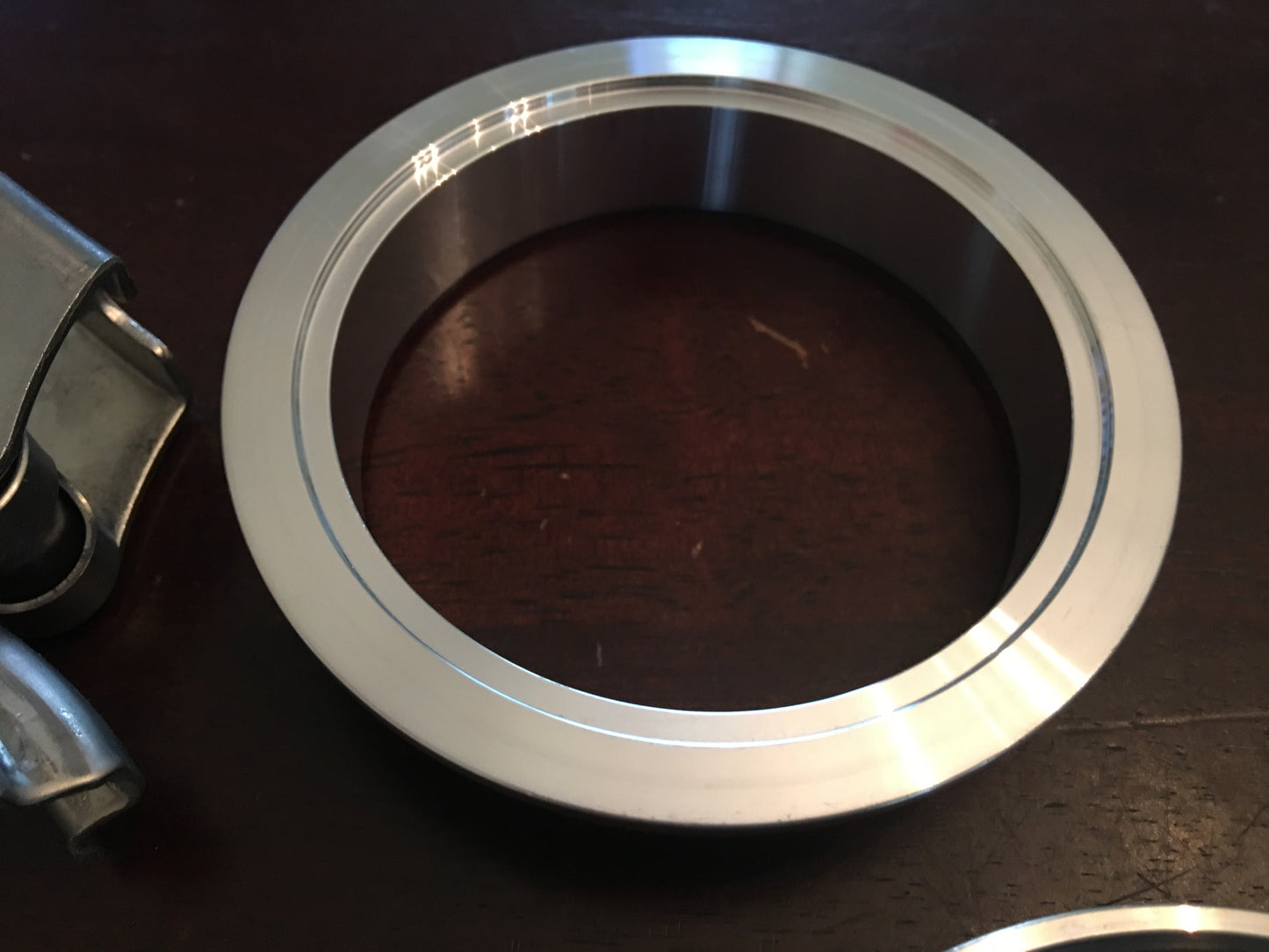 V Band Assembly, Aluminum, Quick disconnect Clamp