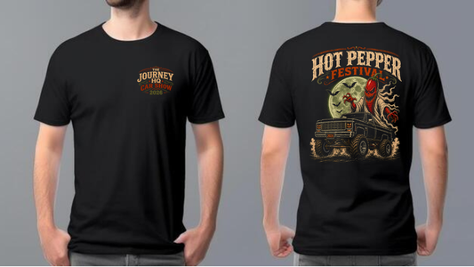Hot Pepper Festival 2026-Journey HQ Car/Truck Show "Limited Edition" T-Shirt