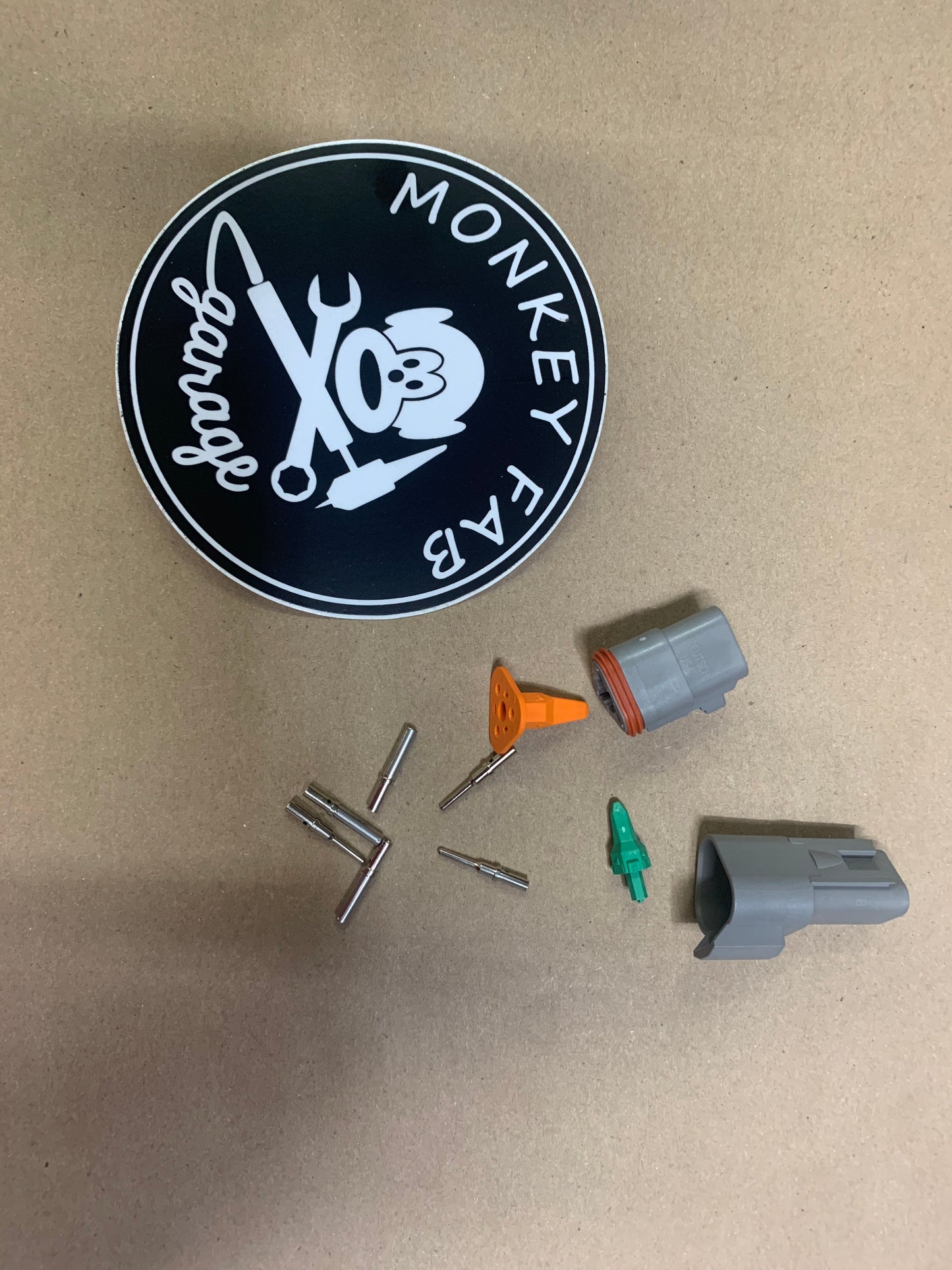 Deutsch DT Connectors Sets, (with barrel pins)