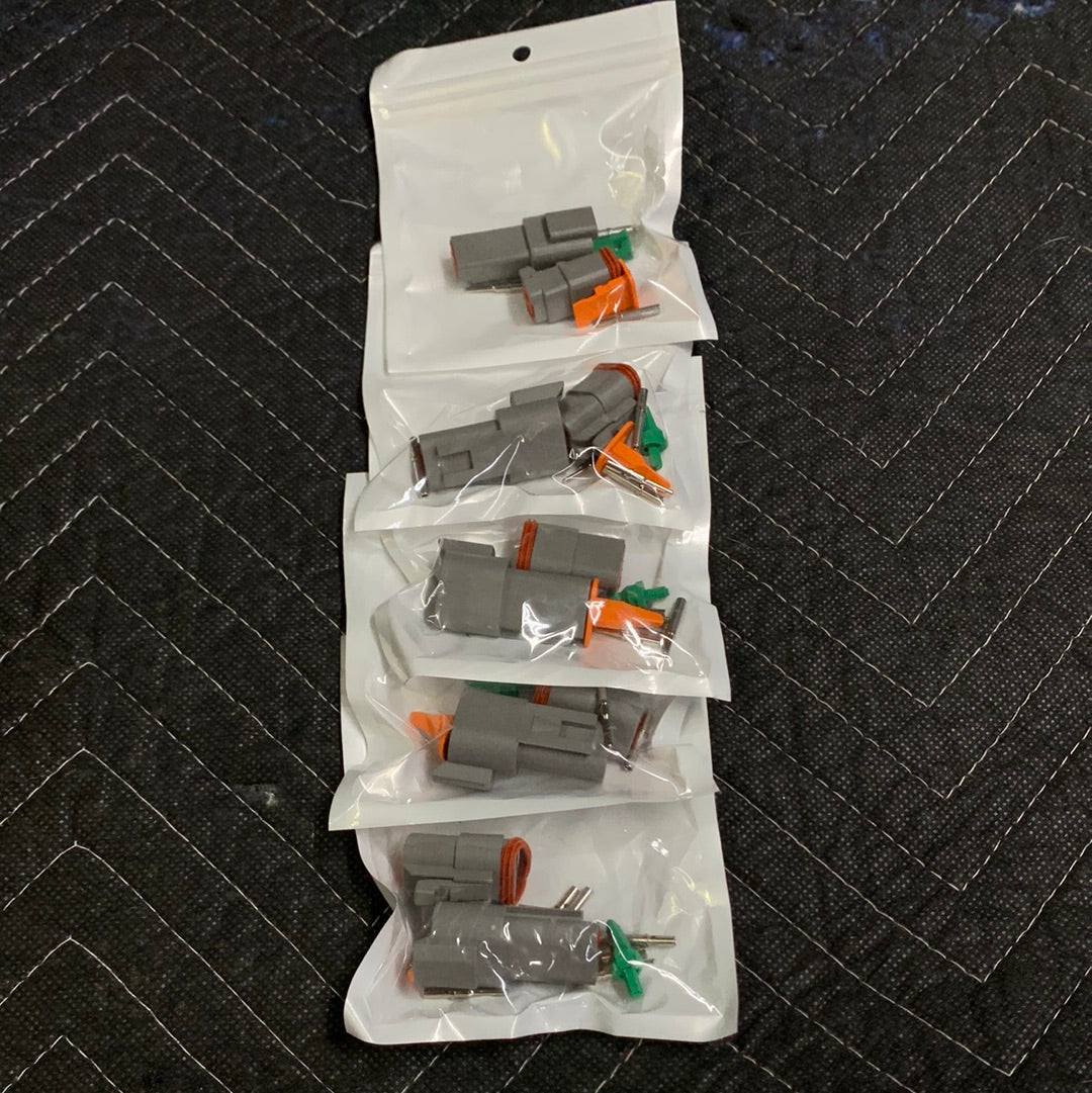 Deutsch DT Connectors Sets, (with barrel pins)