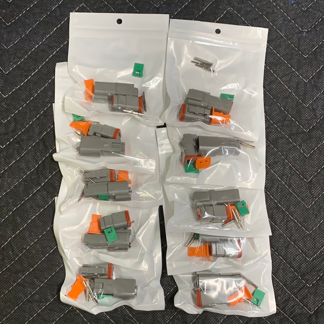 Deutsch DT Connectors Sets, (with barrel pins)
