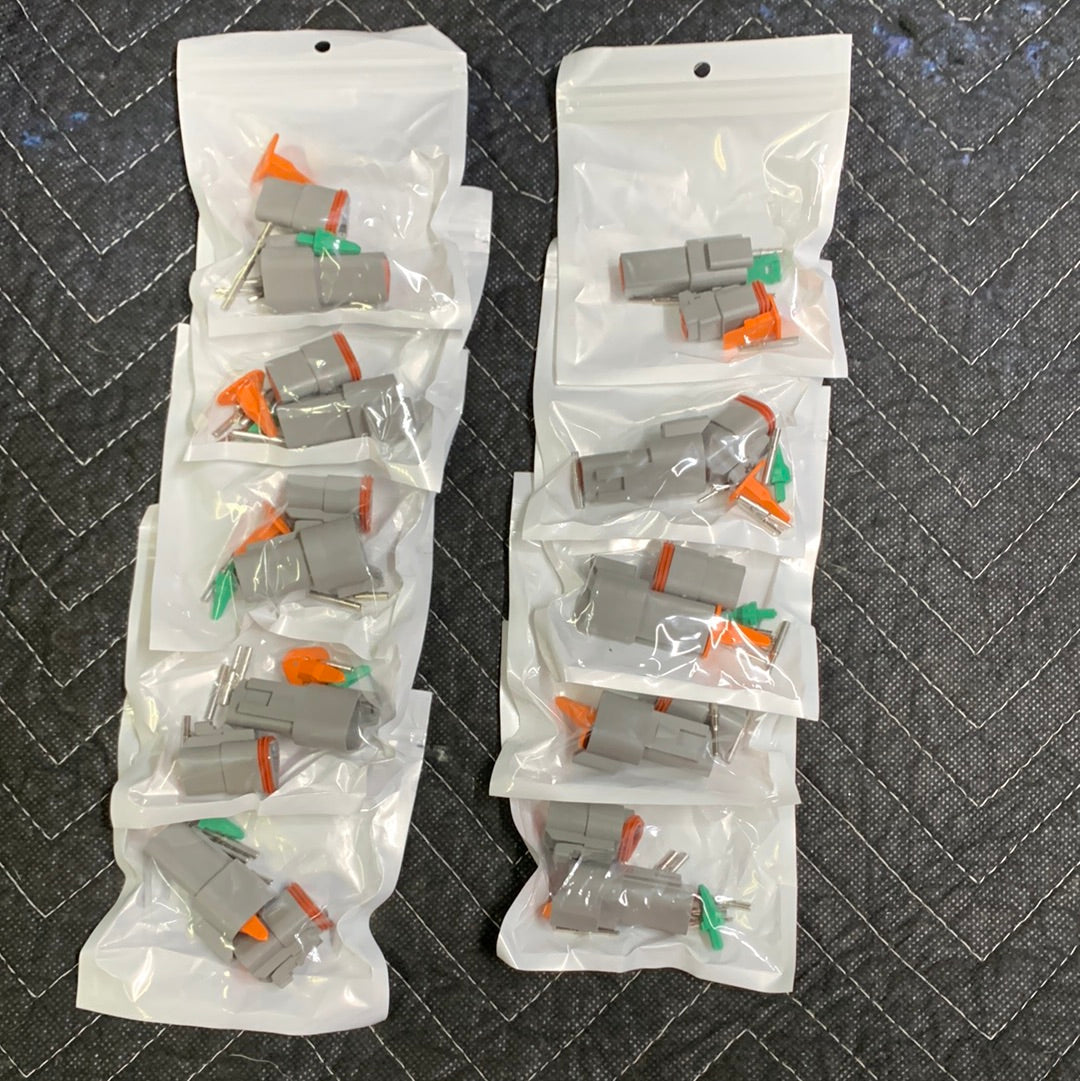 Deutsch DT Connectors Sets, (with barrel pins)