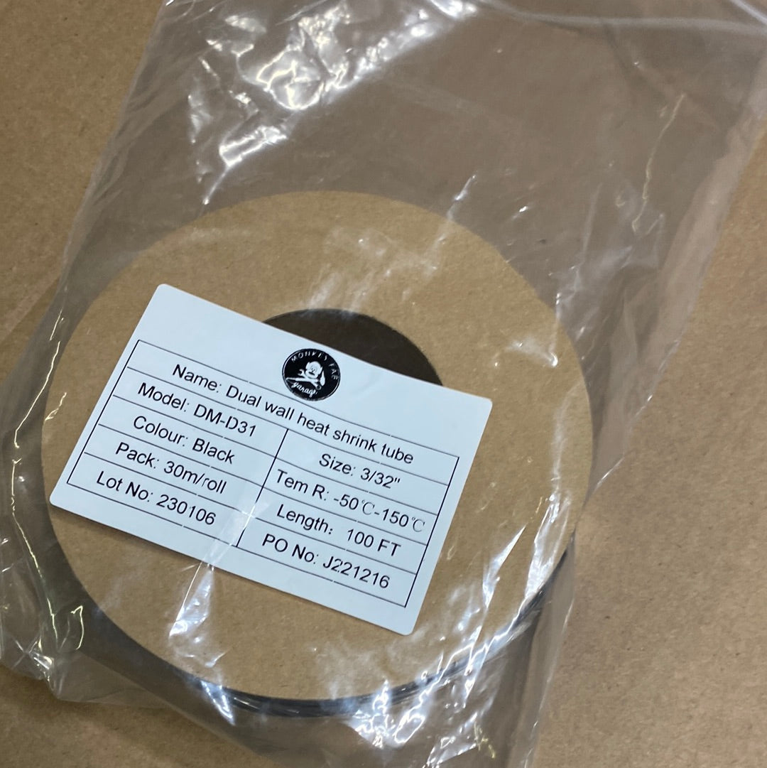 3:1 Flexible heat shrink tubing with epoxy